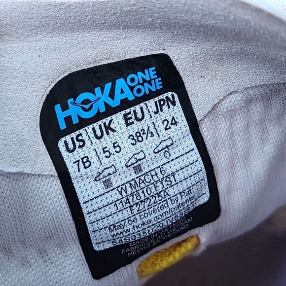 HOKA MACH 6 - Womens Sneakers - SIZE 7B - (See Pictures) - Picture 10 of 10